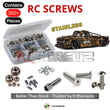 J-M SUPPLIES RC Parts Store - RCScrewZ Stainless Steel Screw Kit ara020 for ARRMA Infraction 6S BLX 1/7 Electric 4WD Brushless All-Road Street Bash Truck (ARA109001, 109001) | SET