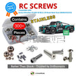 J-M SUPPLIES RC Parts Store - RCScrewZ Stainless Steel Screw Kit ara048 for ARRMA Infraction 3S BLX V3 1/8 Electric 4WD Brushless All-Road Street Bash Truck (ARA4315V3, 4315V3) | SET