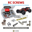 J-M SUPPLIES RC Parts Store - RCScrewZ Stainless Steel Screw Kit ara067 for ARRMA Mini Kraton 3S BLX 1/16 Electric 4WD Brushless Speed Monster Truck (ARA2508, ARA2508T1, ARA2508S, ARA2508ST1, ARA2508ST2, ARA2508ST3) | SET