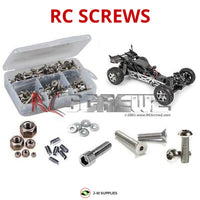 Representative image of an RCScrewZ stainless steel screw kit for ARRMA Raider XL BLX 1/8 2WD Off-Road Buggy (AR102662); exact kit contents vary by RC model.