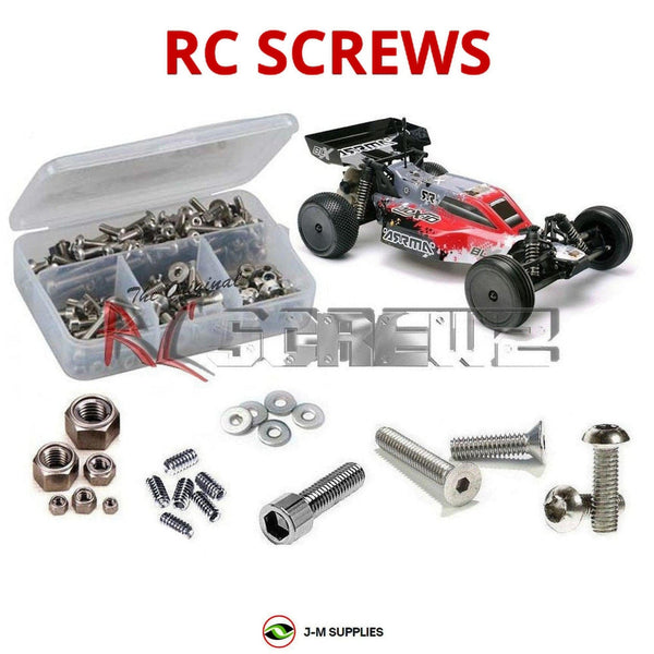 J-M SUPPLIES RC Parts Store - RCScrewZ Stainless Steel Screw Kit arrm006 for ARRMA ADX-10 1/10 Electric 2WD Off-Road Race Buggy (AR102131, 102131) | PRO