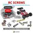 J-M SUPPLIES RC Parts Store - RCScrewZ Stainless Steel Screw Kit arrm008 for ARRMA Typhon 6S BLX 1/8 Electric 4WD Brushless Speed Buggy (AR106028, AR106046, 106028, 106046) | PRO