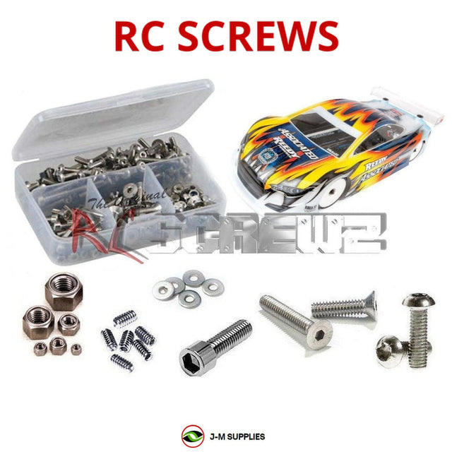 RCScrewZ Stainless Steel Screw Kit asc102 for Team Associated TC7.2 Factory Team Kit 1/10 Electric 4WD On-Road Touring Car (#ASC30122, #30122) | SET