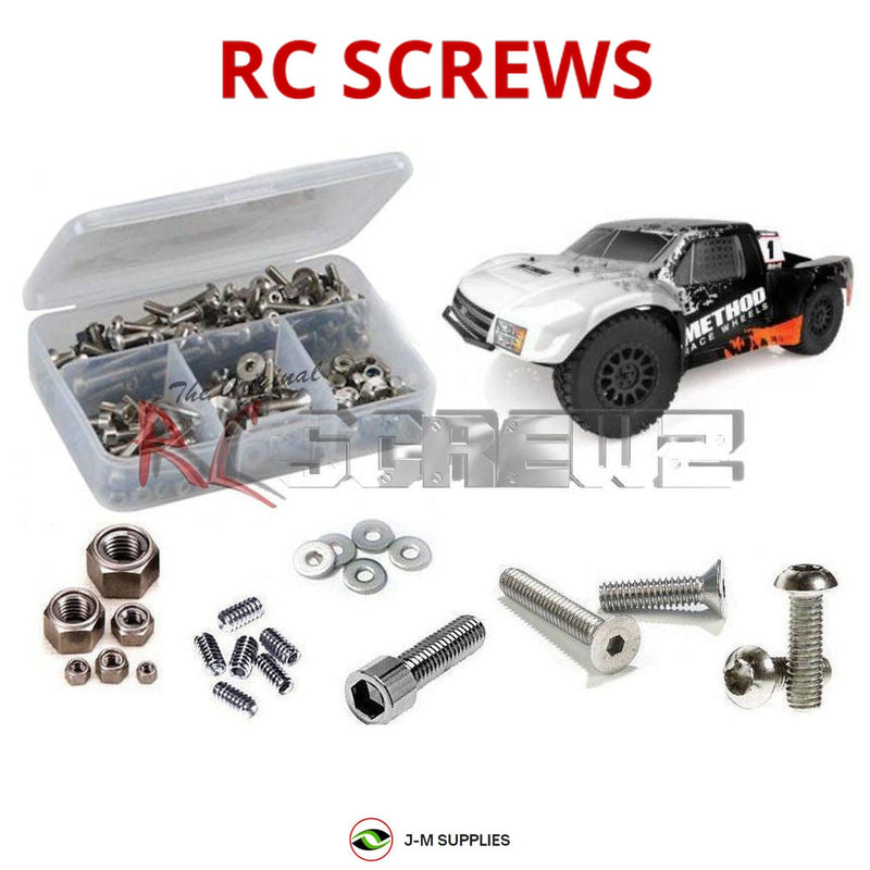 J-M SUPPLIES - RCScrewZ Stainless Steel Screw Kit asc117 for Associated Pro2 SC10 Truck #70020/21 | PRO - 
