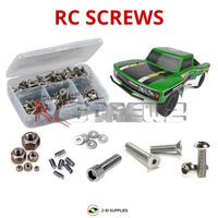 Representative image of an RCScrewZ stainless steel screw kit for Team Associated Pro2 LT10SW 1/10 2WD SCT (70023); exact kit contents vary by RC model.