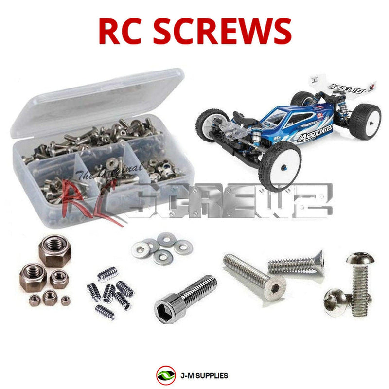 J-M SUPPLIES - RCScrewZ Stainless Steel Screw Kit asc138 for Associated RC10B7 / Team 1/10th (#90041) RC Car | RCX - 