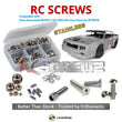 J-M SUPPLIES RC Parts Store - RCScrewZ Stainless Steel Screw Kit asc168 for Team Associated SR10M Dirt Oval Team Kit 1/10 Electric 2WD Off-Road Dirt Oval Race Car (#70032, #ASC70032) | UPG
