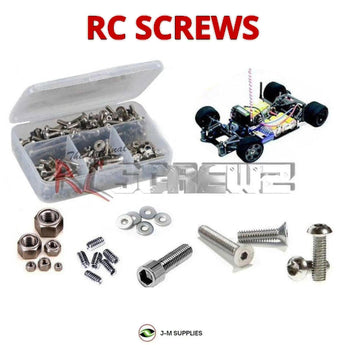 J-M SUPPLIES - RCScrewZ Stainless Steel Screw Kit ass008 for Team Associated 12L3 Onroad RC Car | UPG - 