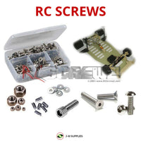 Representative image of an RCScrewZ stainless steel screw kit for Team Associated RC10L4 10L4 1/10 Electric 2WD Pan Car (8019); exact kit contents vary by RC model.