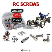 Representative image of an RCScrewZ stainless steel metric conversion screw kit for Team Associated B44 B44.1 1/10 Electric 4WD Buggy (9060, 9061); exact kit contents vary by RC model.