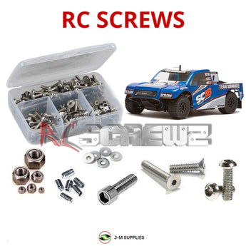 J-M SUPPLIES RC Parts Store - RCScrewZ Stainless Steel Screw Kit ass040 for Team Associated SC18 RTR 1/18 Electric 4WD Off-Road Short Course Truck (#20120, #20121) | UPG