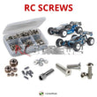 Representative image of an RCScrewZ stainless steel screw kit for Team Associated RC18T2/RC18B2 1/18 4WD Truck/Buggy (20103); exact kit contents vary by RC model.
