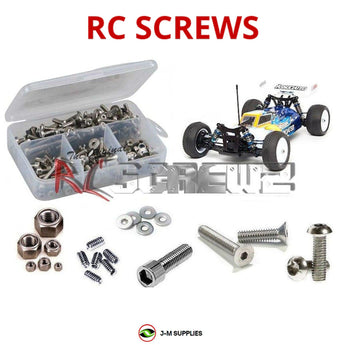 J-M SUPPLIES - RCScrewZ Stainless Steel Screw Kit ass047 for Associated B44.2 Buggy RC Car | SET - ass047