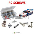 Representative image of an RCScrewZ stainless steel screw kit for Team Associated TC6.2 Factory Team 1/10 4WD TC (30109); exact kit contents vary by RC model.