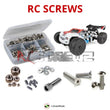 Representative image of an RCScrewZ stainless steel screw kit for Team Associated 14T 1/14 Electric 4WD Truggy (20176, 20176C); exact kit contents vary by RC model.