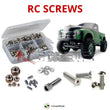 J-M SUPPLIES - RCScrewZ Stainless Steel Screw Kit axi002 for Axial Racing SCX-10 RC Car | PRO - 
