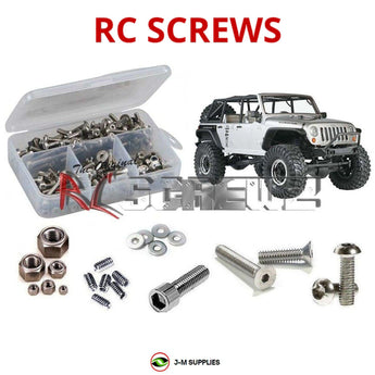 J-M SUPPLIES - RCScrewZ Stainless Steel Screw Kit axi009 for Axial Racing SCX10 Jeep Rubicon RC Car | RCX - 