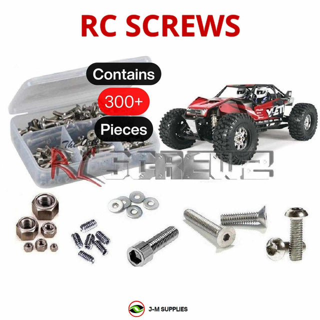 RCScrewZ Stainless Steel Screw Kit axi017 for Axial Racing Yeti XL RTR/Kit 1/8 Electric 4WD Monster Buggy Rock Racer (#90032 / #90038 / AX90032 / AX90038 / AXI90032 / AXI90038) | SET