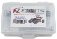 Rustproof, Durable, Quality RCScrewZ Stainless Steel Screw Kit axi030 for Axial Racing Yeti Jr. Can-Am Maverick X3 RTR 1/18 Electric 4WD Rock Racer UTV (#90069 / AX90069 / AXI90069) | SET - Affordable Quality | Quick Ship - by J-M SUPPLIES