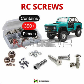 J-M SUPPLIES RC Parts Store - RCScrewZ Stainless Steel Screw Kit axi039 for Axial Racing SCX10 III Early Ford Bronco RTR 1/10 Electric 4WD Rock Crawler (#AXI03014T1 / AXI03014T2) | RCX