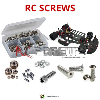 J-M SUPPLIES - RCScrewZ Stainless Steel Screw Kit crc010 for CRC BattleAxe 2.0 1/10th RC Car | SET - crc010