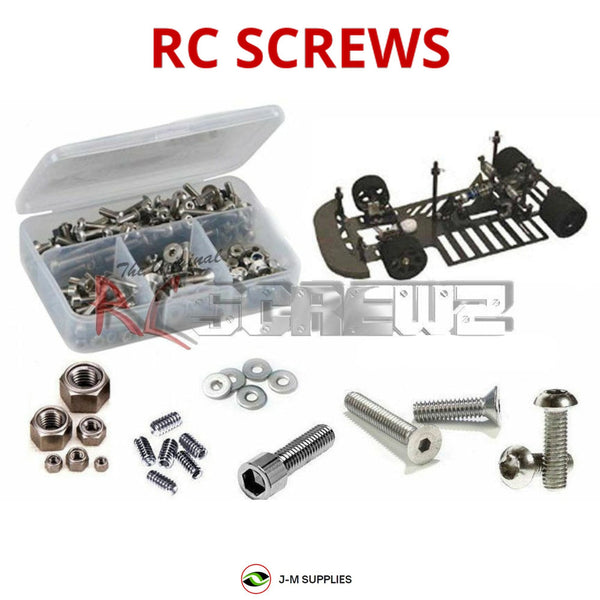 J-M SUPPLIES RC Parts Store - RCScrewZ Stainless Steel Screw Kit cus001 for Custom Works Aggressor 1/10 Electric Pan Car | RCX