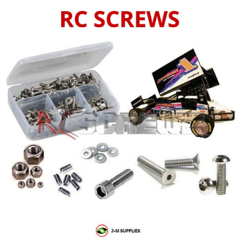 J-M SUPPLIES - RCScrewZ Stainless Steel Screw Kit cus015 for Custom Works Enforcer GBX3 #0923 RC Car | SET - 
