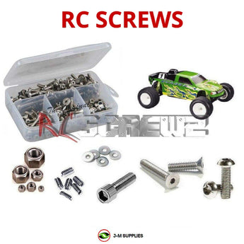 J-M SUPPLIES - RCScrewZ Stainless Steel Screw Kit dur002 for Duratrax Evader ST 1/10th RTR/Pro Stadium Truck | SET - 