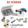 J-M SUPPLIES - RCScrewZ Stainless Steel Screw Kit dur007 for Duratrax Nitro Evader ST RC Car | SET - 