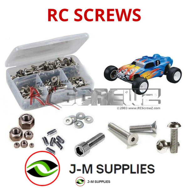 J-M SUPPLIES - RCScrewZ Stainless Steel Screw Kit dur007 for Duratrax Nitro Evader ST RC Car | PRO - 