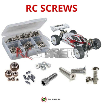 J-M SUPPLIES RC Parts Store - RCScrewZ Stainless Steel Screw Kit dur034 for Duratrax DXR8-e RTR 1/8 Buggy | SET