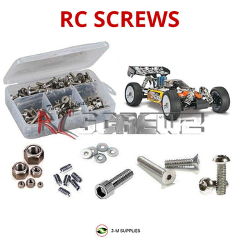 J-M SUPPLIES - RCScrewZ Stainless Steel Screw Kit dur037 for Duratrax 835B Nitro Buggy RC Car | SET - 