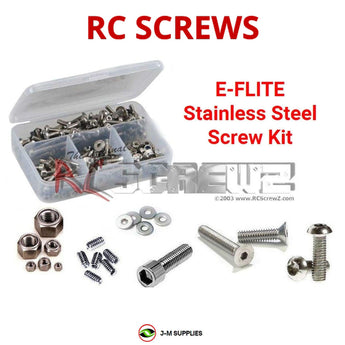 J-M SUPPLIES - RCScrewZ Stainless Steel Screw Kit efl002 for E-Flite Blade CP RC Car | SET - 