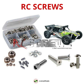 J-M SUPPLIES - RCScrewZ Stainless Steel Screw Kit ftx003 for FTX Viper Sandrail 1/8th RC Car | SET - 