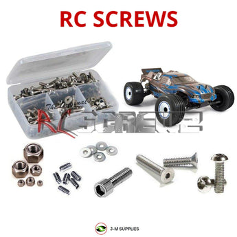 J-M SUPPLIES - RCScrewZ Stainless Steel Screw Kit ftx005 for FTX Siege 1/10th Truggy RTR RC Car | SET - 