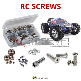 J-M SUPPLIES - RCScrewZ Stainless Steel Screw Kit ftx011 for FTX Colossus 1/8th FTX5545/46 RC Car | SET - 