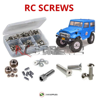 J-M SUPPLIES - RCScrewZ Stainless Steel Screw Kit ftx017 for FTX Outback Tundra 4x4 FTX5565 RC Car | SET - 