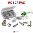 J-M SUPPLIES - RCScrewZ Stainless Steel Screw Kit gob001 for Goblin 700 Series Helicopter RC | PRO - 