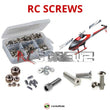 Representative image of an RCScrewZ stainless steel screw kit for Goblin 500 Series Helicopter; exact kit contents vary by RC model.