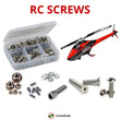 Representative image of an RCScrewZ stainless steel screw kit for Goblin 380 Series Helicopter; exact kit contents vary by RC model.