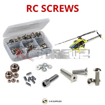J-M SUPPLIES - RCScrewZ Stainless Steel Screw Kit gob013 for Goblin 420 Raw RC Helicopter (#SG421) | SET - 