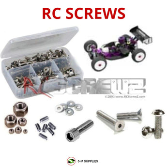J-M SUPPLIES - RCScrewZ Stainless Steel Screw Kit hot002 for Hot Bodies Lightning Pro 2 1/8th RC Car | SET - 