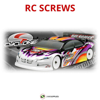 J-M SUPPLIES RC Parts Store - RCScrewZ Stainless Steel Screw Kit hot017 for Hot Bodies Cyclone S/RTR RC Car | RCX