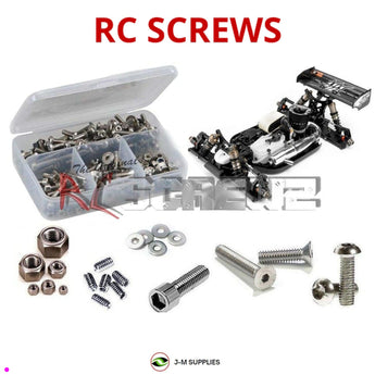 J-M SUPPLIES - RCScrewZ Stainless Steel Screw Kit hot040 for Hot Bodies D819RS 1/8th (#204579) RC | RCX - 