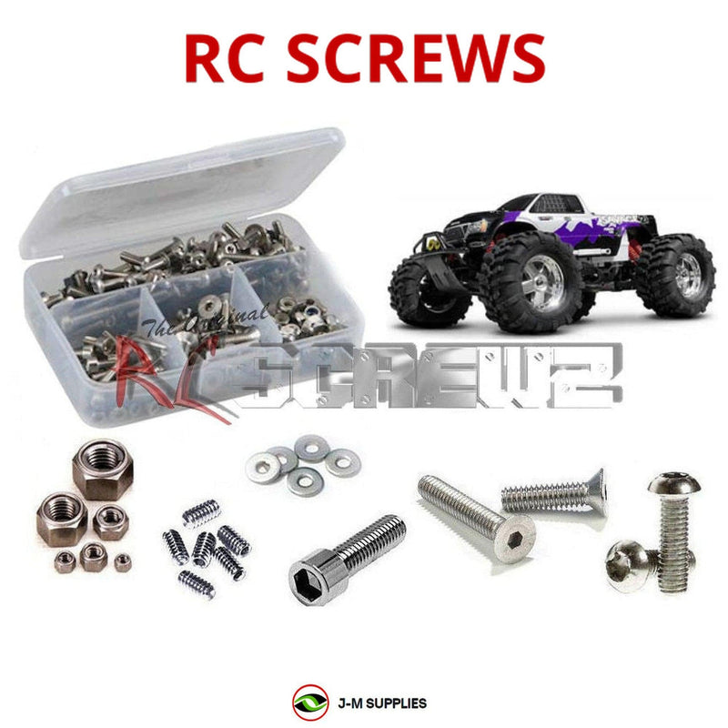 J-M SUPPLIES - RCScrewZ Stainless Steel Screw Kit hpi003 for HPI Savage 21 RTR 1/8 Nitro Monster Truck (#831) | PRO - 