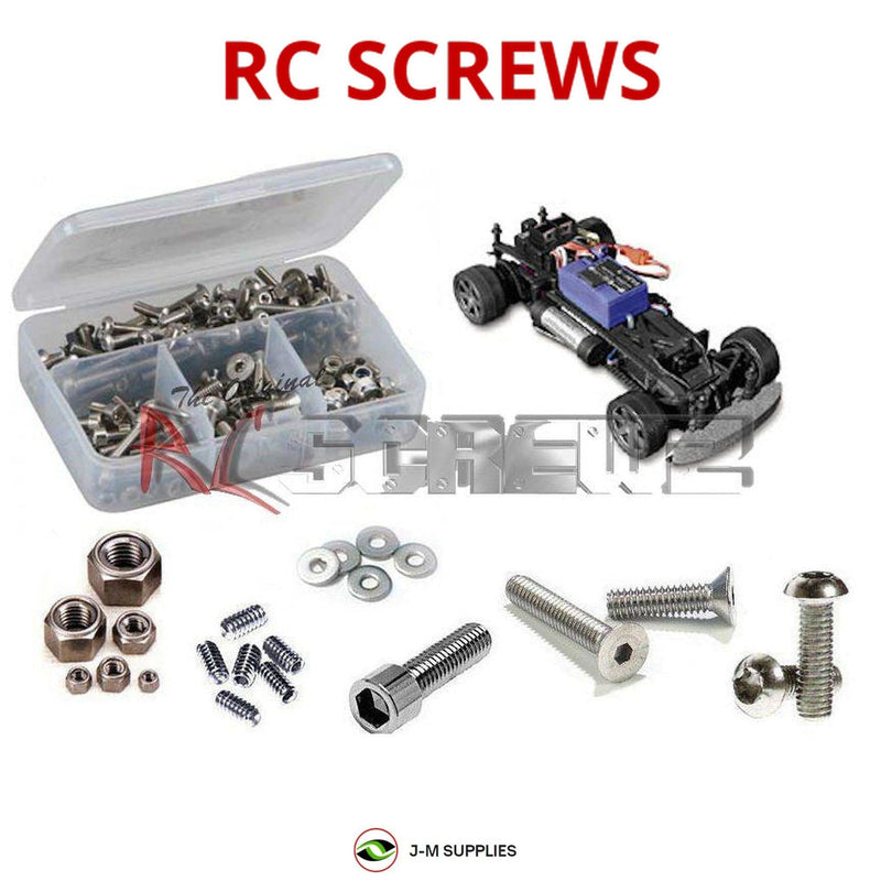 J-M SUPPLIES - RCScrewZ Stainless Steel Screw Kit hpi004 for HPI Racing Micro RS4 1/18 Electric Touring Car | PRO - 