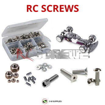 J-M SUPPLIES - RCScrewZ Stainless Steel Screw Kit hpi009 for HPI Racing Super Nitro RS4 RC Car | PRO - 