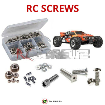 J-M SUPPLIES - RCScrewZ Stainless Steel Screw Kit hpi038 for HPI Racing MT2 G3 Nitro (#10411) | PRO - 