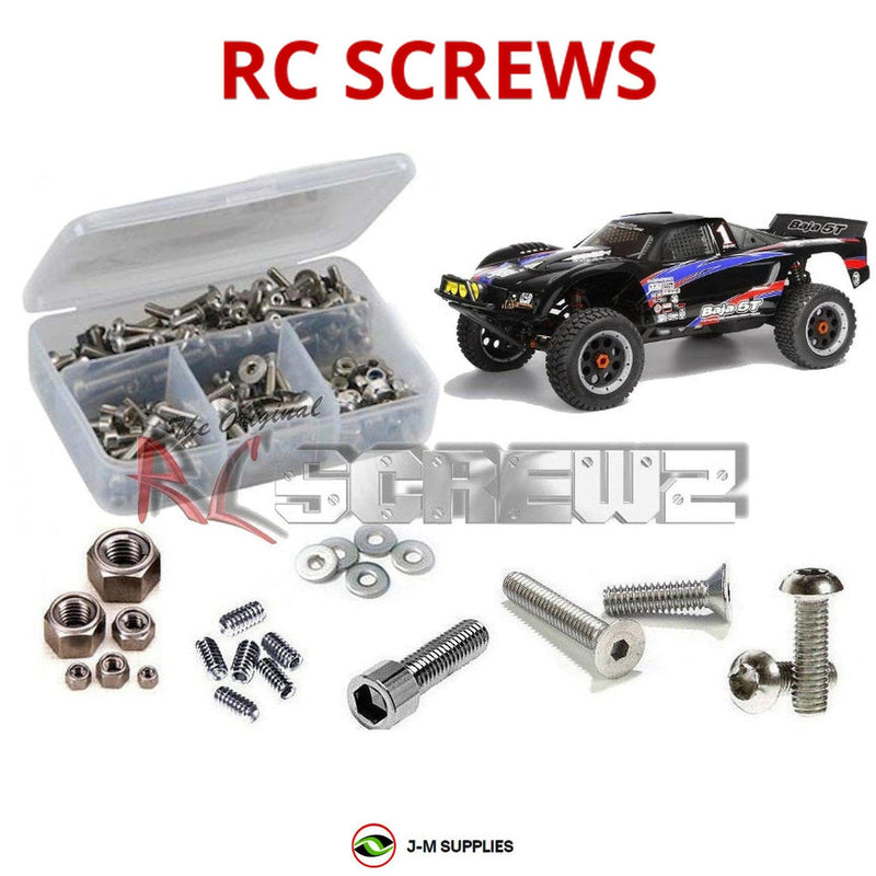 J-M SUPPLIES RC Parts Store - RCScrewZ Stainless Steel Screw Kit hpi046 for HPI Racing Baja 5T RTR 1/5 2WD Gas Truck (#110185) | UPG