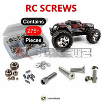 Representative image of an RCScrewZ stainless steel screw kit for HPI Racing Savage Flux HP 1/8 Electric 4WD Truck (104240); exact kit contents vary by RC model.